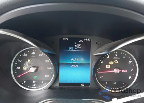 2020 Mercedes-Benz C 300 из США, поврежденный, VIN W1KWF8DB7LR578329